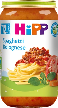 Menü Spaghetti Bolognese ab dem 12. Monat, 250 g