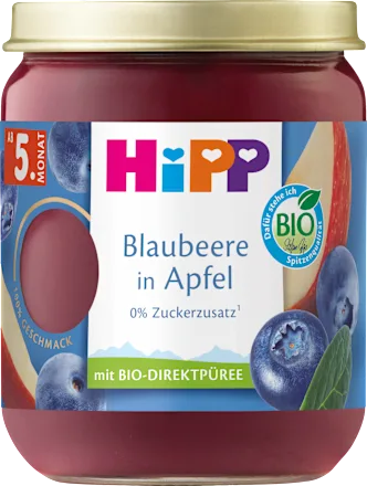 Früchte Premium Blaubeere in Apfel ab 5.Monat, 160 g