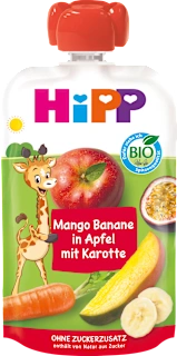 Quetschie Mango, Banane in Apfel mit Karotte ab 1 Jahr, 100 g