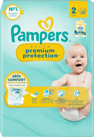 Windeln Premium Protection Gr.2 Mini (4-8 kg), 35 St