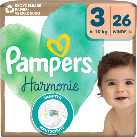 Windeln Harmonie Gr.3 Midi (6-10 kg), 26 St