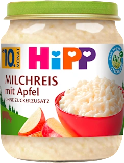 Kleine Mehlspeise Milchreis mit Apfel ab dem 10. Monat, 200 g