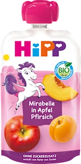 Quetschie Mirabelle in Apfel-Pfirsich ab 1 Jahr, 100 g