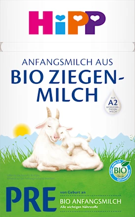 Anfangsmilch Pre aus Ziegenmilch von Geburt an, 400 g