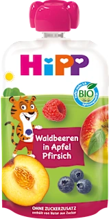 Quetschie Waldbeeren in Apfel Pfirsich ab 1 Jahr, 100 g