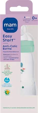 Babyflasche Easy Start Anti-Colic, mint, von Geburt an, 260 ml, 1 St